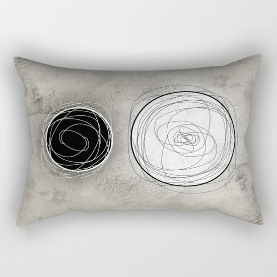BFF-B&W Rectangular Pillow