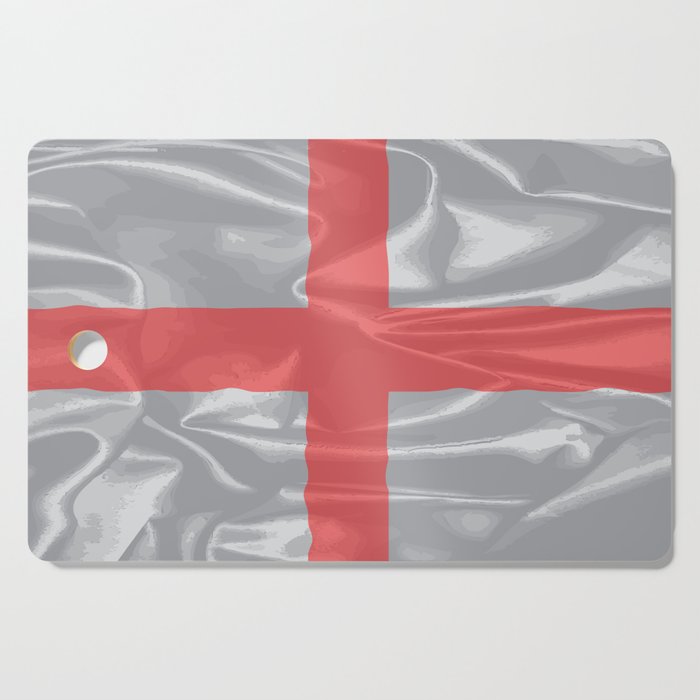 Silk Flag of England and Saint George Cutting Board