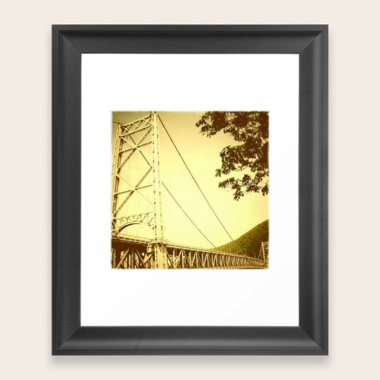 The Bridge Framed Art Print