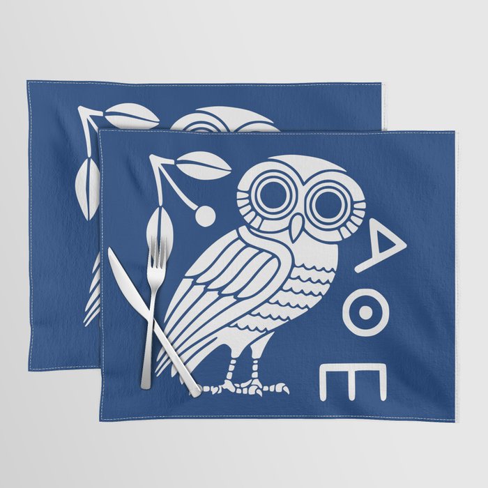 The Owl of Athena Placemat