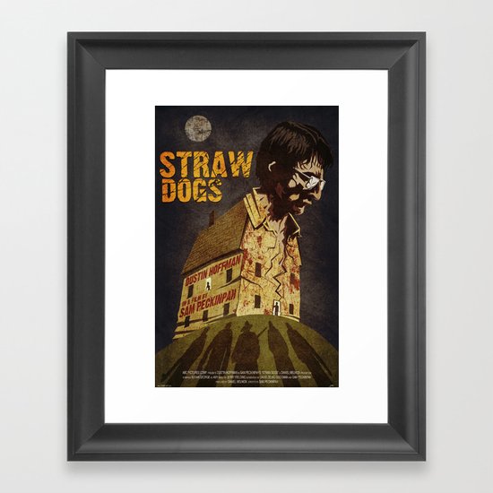 Straw Dogs Framed Art Print