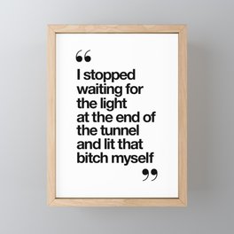 Quotes Framed Mini Art Prints For Any Decor Style Society6