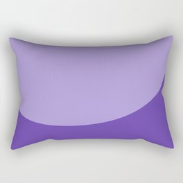 Modern Purple Rectangular Pillow
