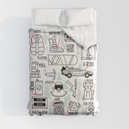 Back to the Future 08 Comforter