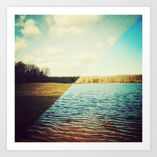 land/water Art Print