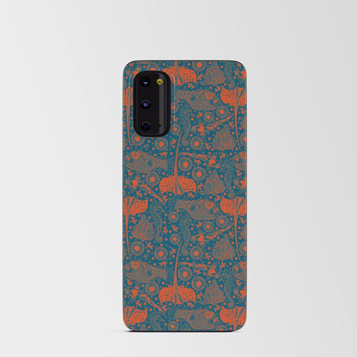 Sea Deep Blue Android Card Case