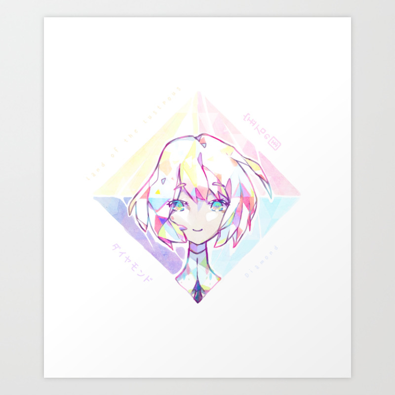 Houseki No Kuni Diamond Art Print By Sedeto Society6 Start watching this anime ! houseki no kuni diamond art print by sedeto
