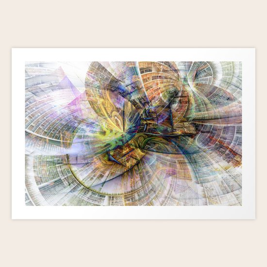 Crazy Town Art Print