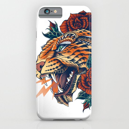 Ornate Leopard (Color Version) iPhone & iPod Case