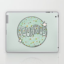 Aquarius Disco Ball Laptop Skin
