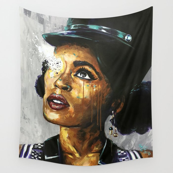 Naturally Janelle Wall Tapestry