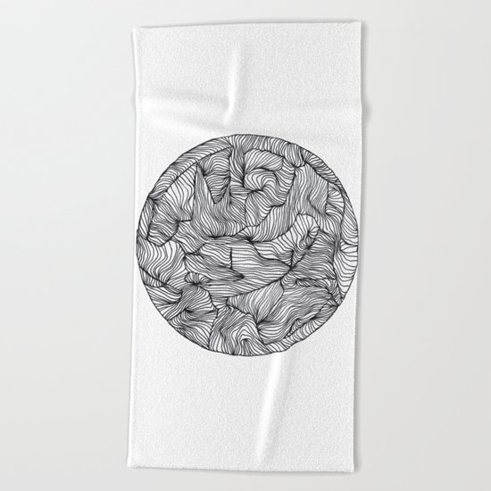 Convergence Beach Towel