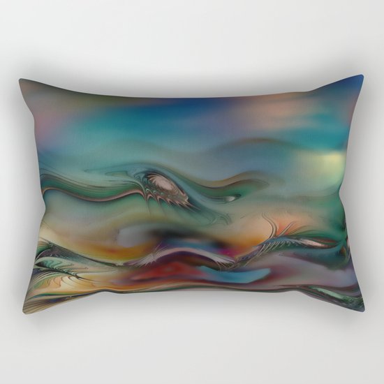 Waves 2 Rectangular Pillow