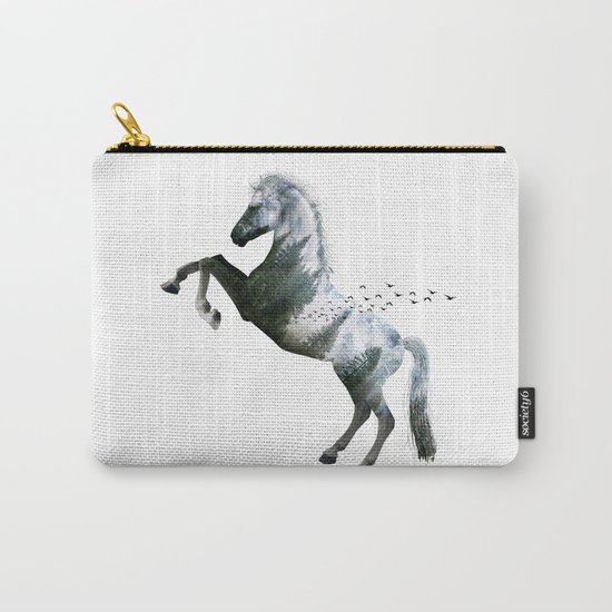 Horse landscape Carry-All Pouch