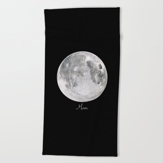 Moon #2 Beach Towel