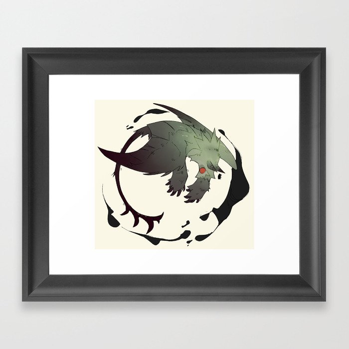 Wind Demon Framed Art Print