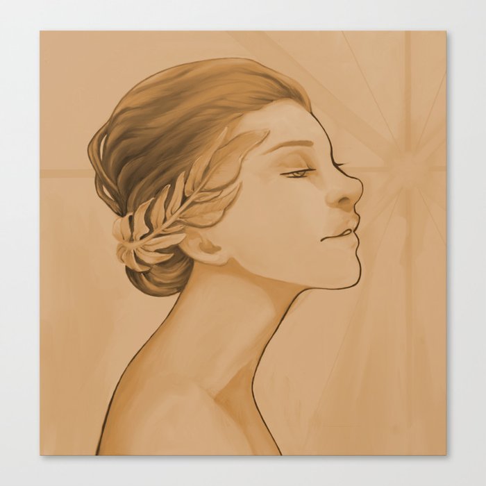 Goddess of Victory Canvas Print