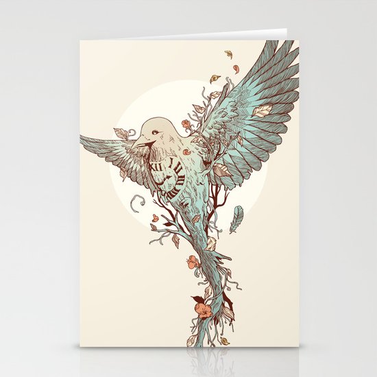 Tempus Fugit Stationery Cards