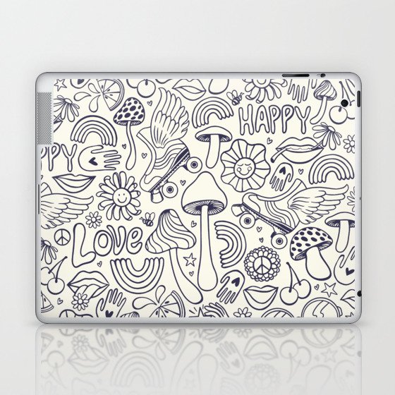 Love Happy Laptop & iPad Skin