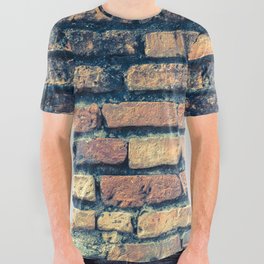 Old wall of old cement All Over Graphic Tee