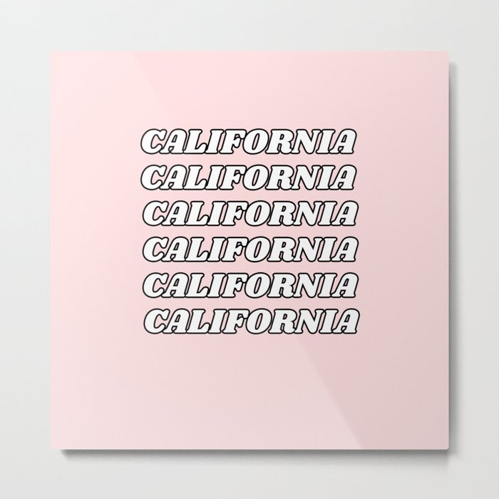 california Metal Print