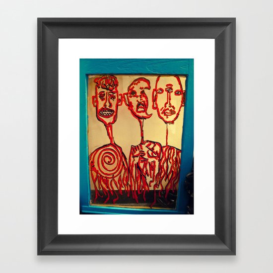we belong Framed Art Print