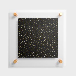 Modern Popular Gold Triangles Collection Floating Acrylic Print