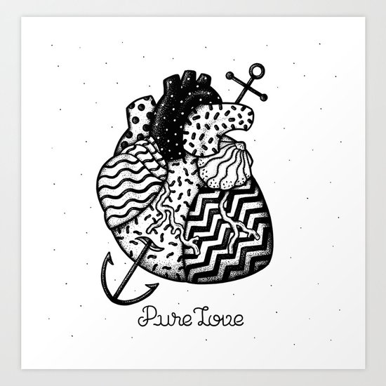 Pure Love Art Print