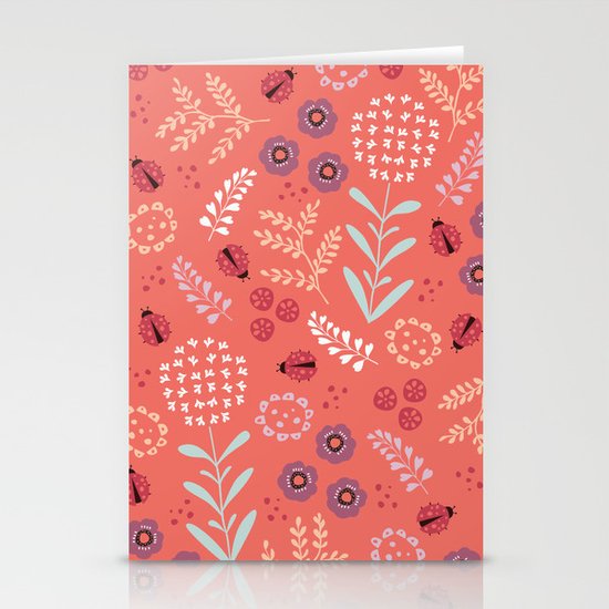 Little Ladybugs Stationery Cards