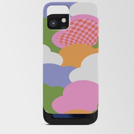 Happy Days - Rainbow Cloud Pattern iPhone Card Case