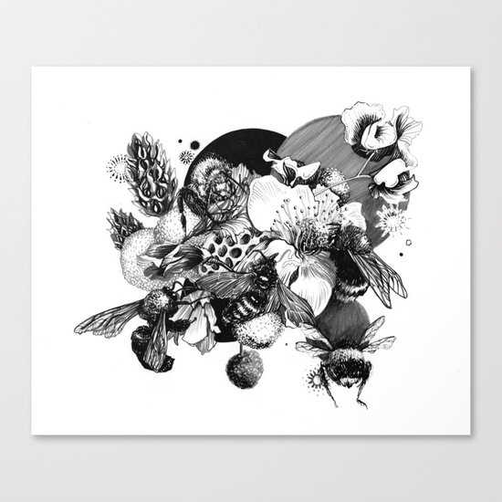 Busy Bee's Canvas Print