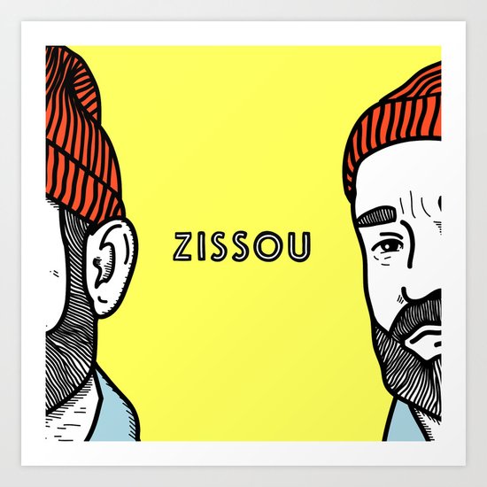 Zissou #2 Art Print