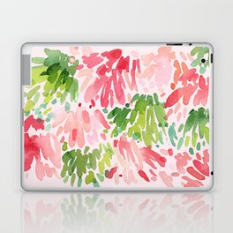 Pink & Green Splashes Laptop & iPad Skin