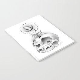 Skull Flower Notebook