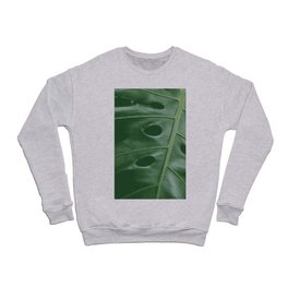 #05#Tropical#plant#abstract Crewneck Sweatshirt