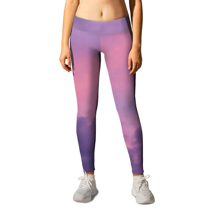 Cotton Candy Clouds Leggings