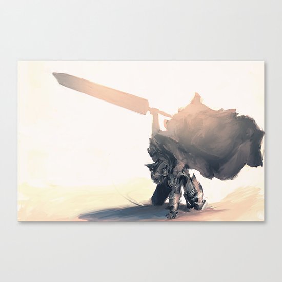 Berzerk Canvas Print