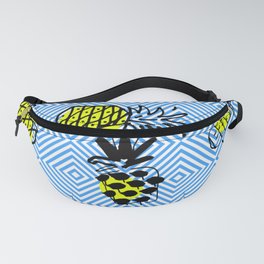 colorful pineapple party pattern Fanny Pack