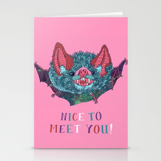 Nice to Meet You! Stationery Cards
