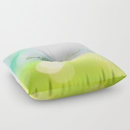 Good Morning Sunshine - Today is a new day Floor Pillow