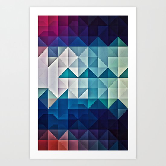 cool palette Art Print