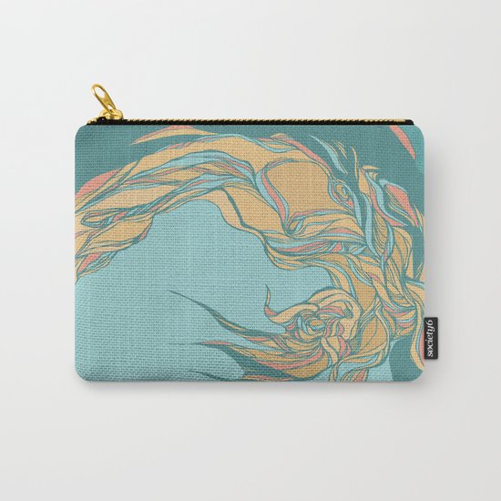 Abstraction Carry-All Pouch