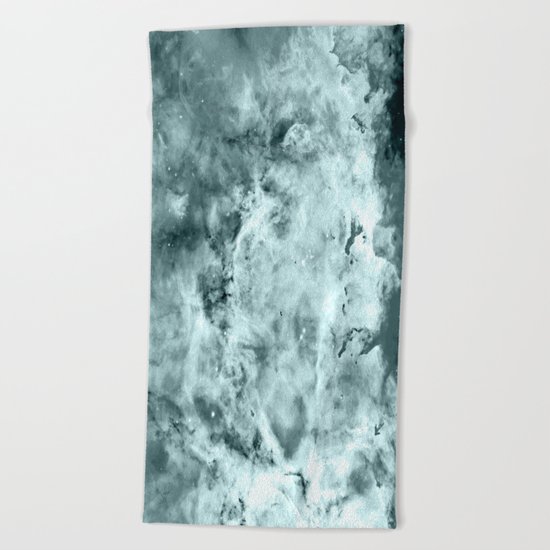 Sea WateR Nebula Beach Towel