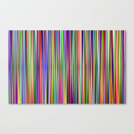 Bright Stripes Canvas Print