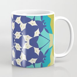 Abstract Flower Pattern Artwork 02 Color 02 Coffee Mug