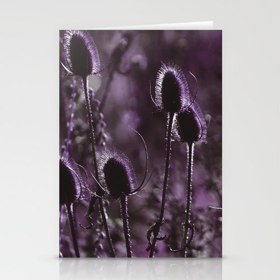 Purple Stationery Cards