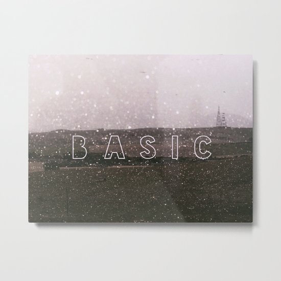 Basic Metal Print