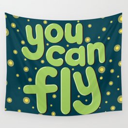 You Can Fly Wall Tapestry