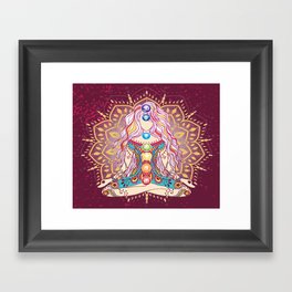 Balanced Chakras 1 Framed Art Print