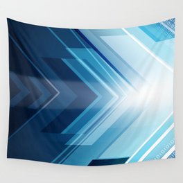 Blue Force Wall Tapestry